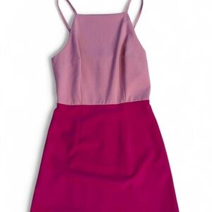 French Connection Pink and Fuchsia Dress